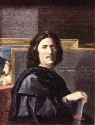 Self-Portrait POUSSIN, Nicolas